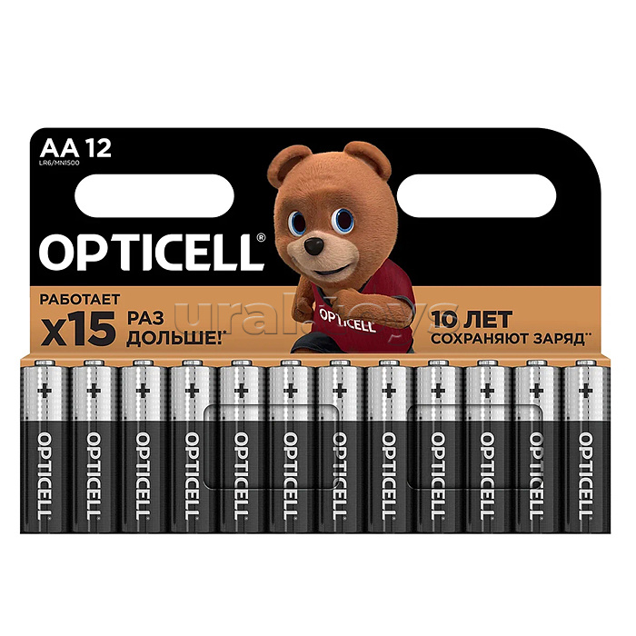 Батарейки алкалиновые OPTICELL BASIC LR6 BL12