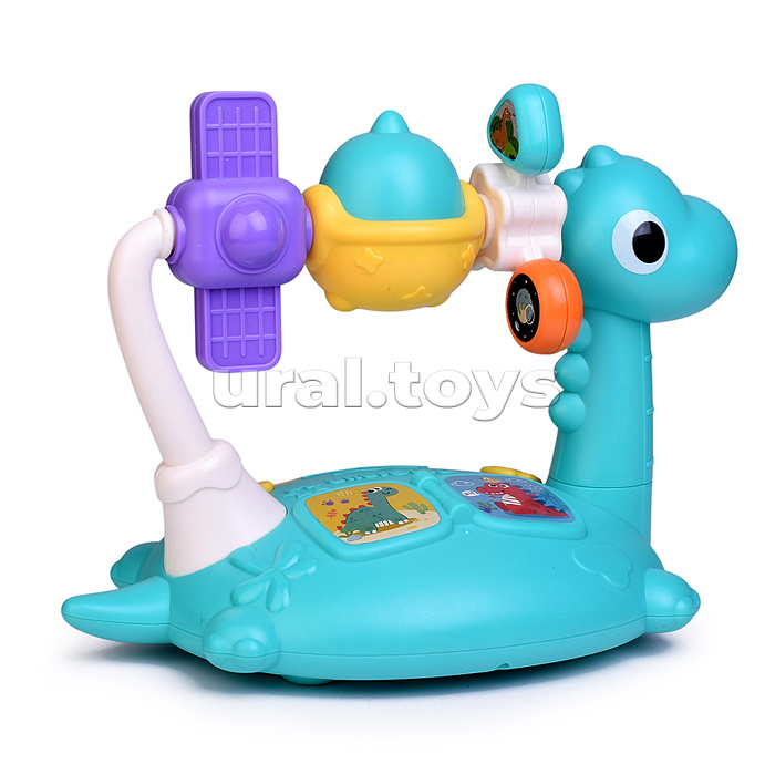 Игрушка музыкальная "Динозаврик" свет, звук, в коробке