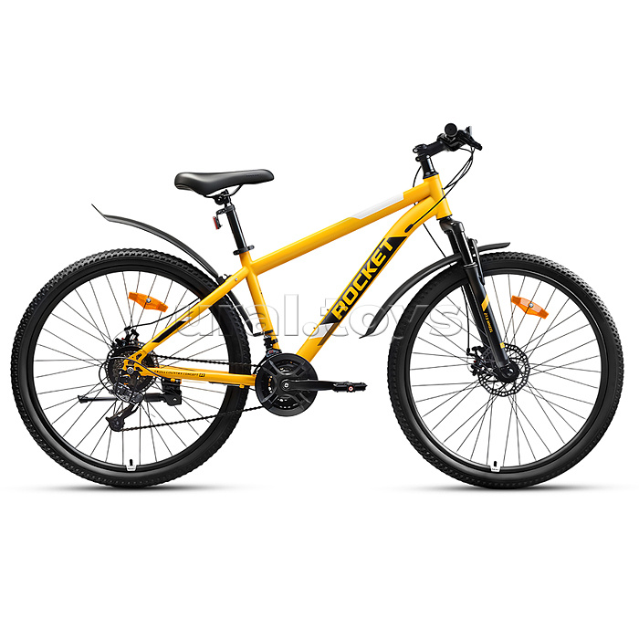 Велосипед 27,5" Rocket Crater 27.5, цвет оранжевый, размер 18"