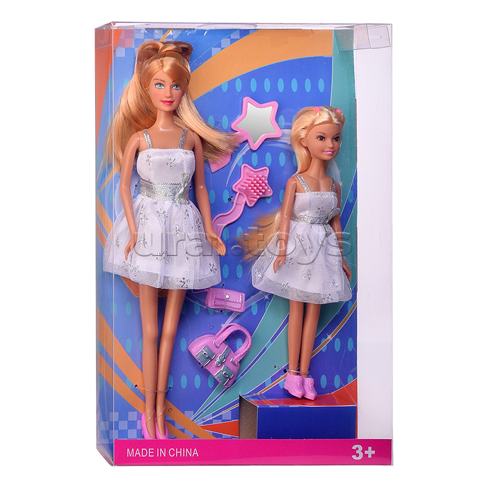 Кукла "Карина" и сестренка с аксессуарами