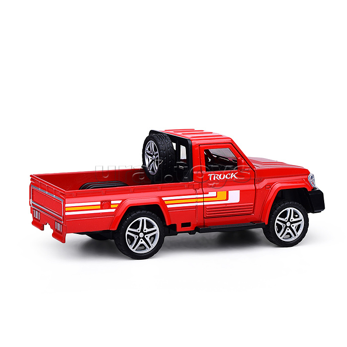 Машина "Пикап" 1:32 металл (свет,звук,откр дв) в коробке