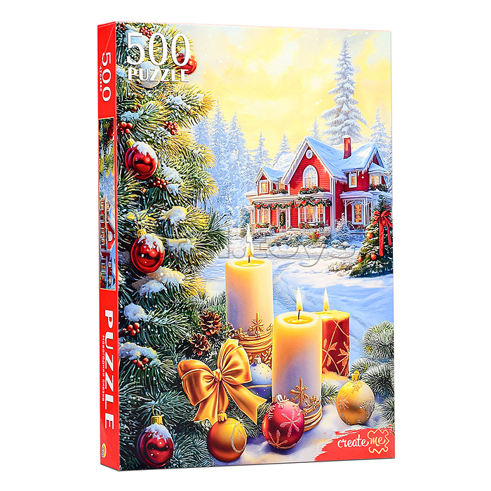 Пазлы 500 "Новогодняя сказка"