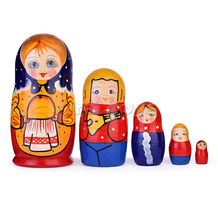Матрешка Семья 5 в 1 (матушка) Матрешка Семья 5 в 1 (матушка)