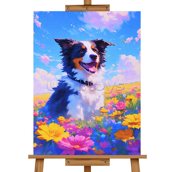 Мозаика алмазная "Четвероногий друг" 30*40см.