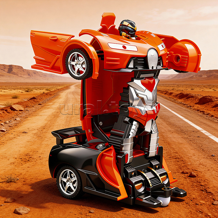 Машина-робот "Автостраж- Вихрь" на р/у ,27 MHz, в коробке