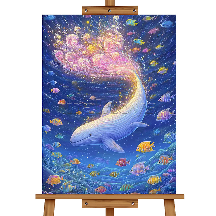 Мозаика алмазная "Подводный мир" 30*40см