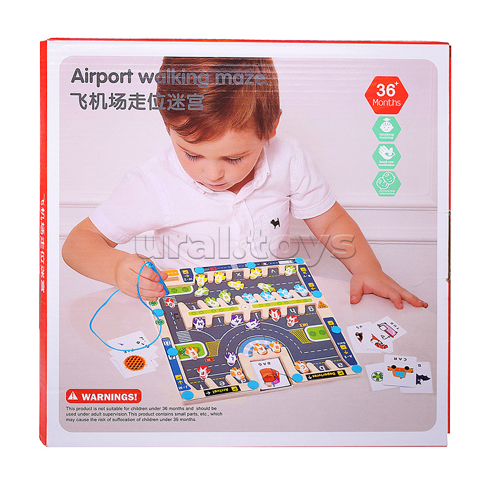 Игра развивающая D2402 "Учим буквы"