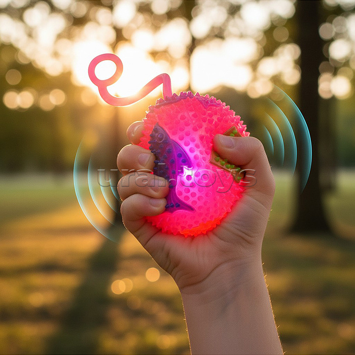 Игрушка-пищалка "Колючие рыбки" (7,5 см) в коробке