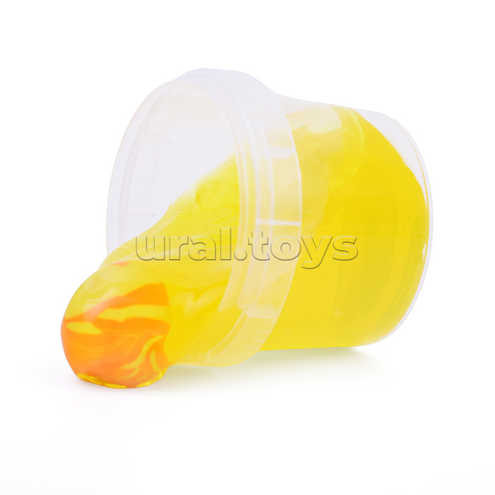 Слайм "Стекло" 90 гр жёлтый Мяч-Прыгун