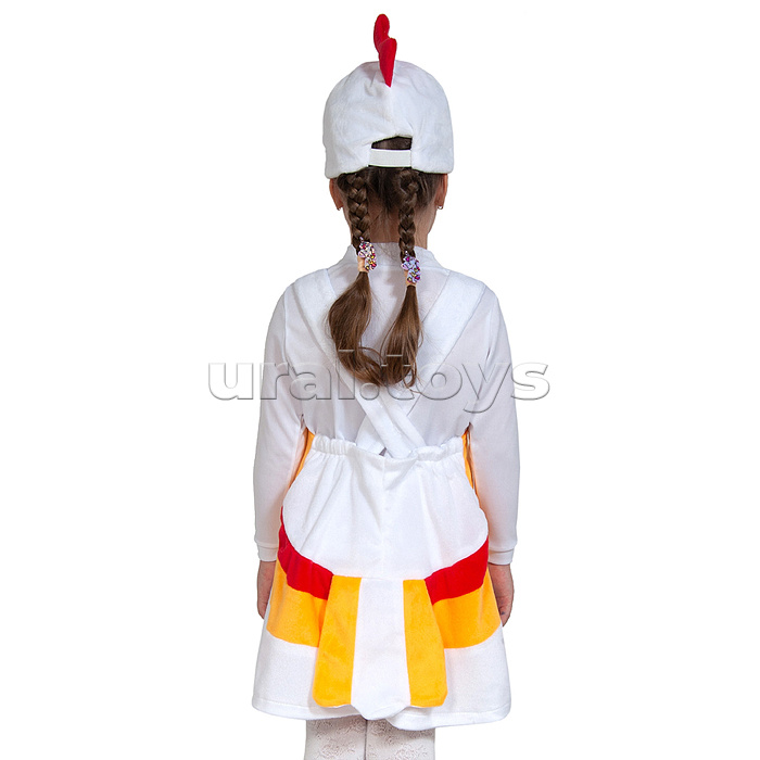 Изделие швейное "Набор карнавальный "Петушок" плюш (6-9 лет, рост 122-134 см)