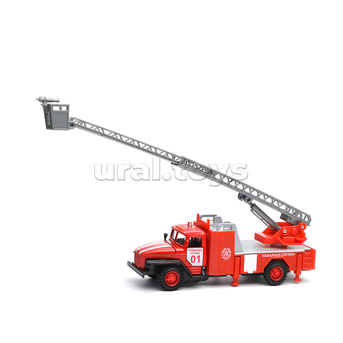 Машина Урал Пожарка (свет+звук)