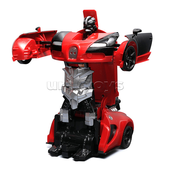 Машина "Машина-робот 2" р/у, 27 MHz, со спреем, с акккум., в коробке