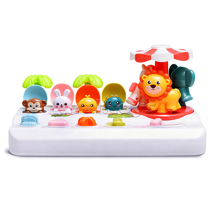 Игрушка развивающая "Карусель зверят" в коробке
