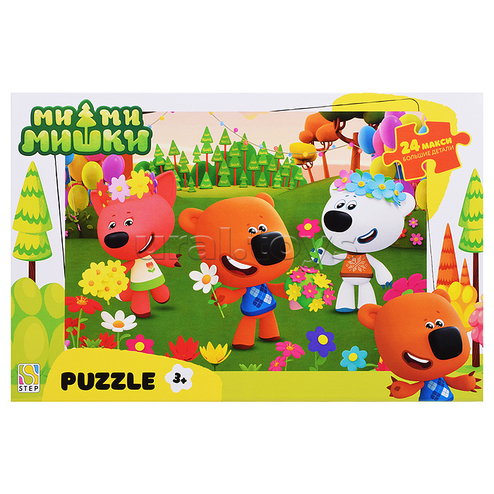 Пазлы maxi 24 "Ми-ми-мишки" (0+ Медиа)