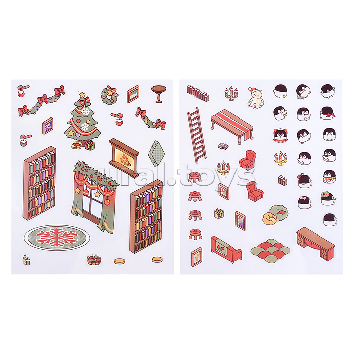 Набор наклеек "Рождество" Набор наклеек "Рождество"