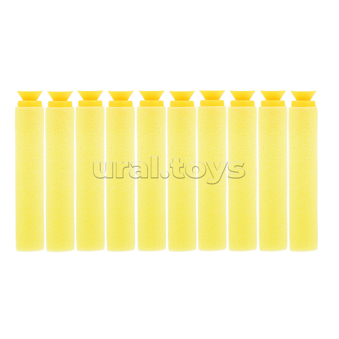 Пистолет с мягкими полимерными пулями и мишенью в коробке