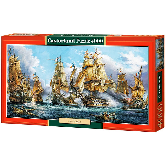 Пазлы 4000 "Морской бой"