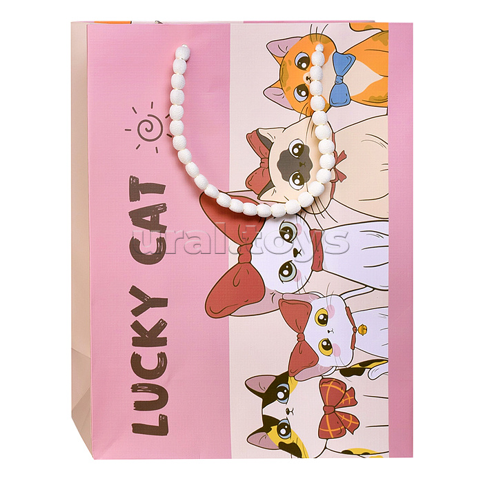 Пакет подарочный "Моменты счастья" 33*25*12см.