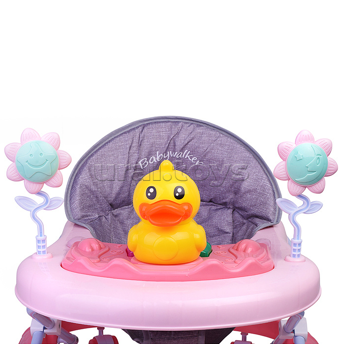 Ходунки "Утенок" (цвет розовый)