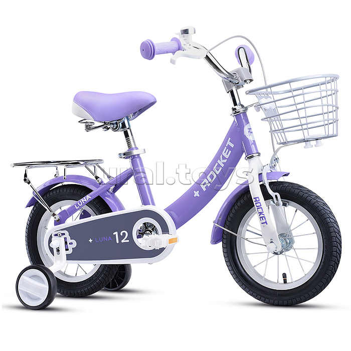 Велосипед 12" Rocket Luna, цвет сиреневый