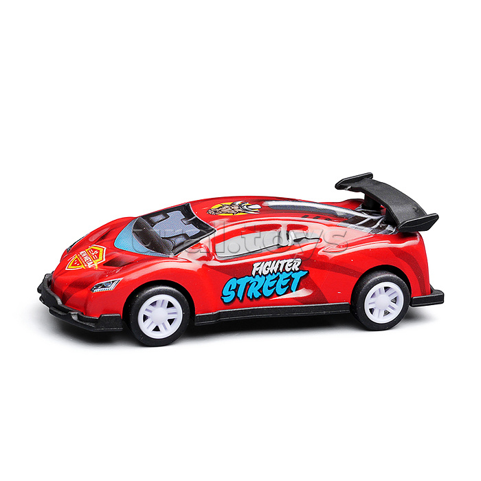 Машина "Турбо" металл, в пакете