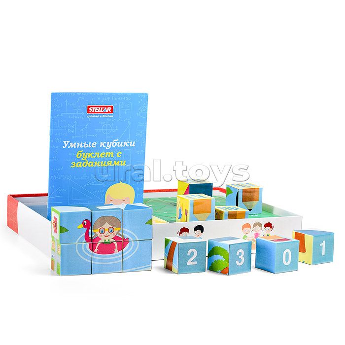 Настольная игра №54 "Умные кубики"