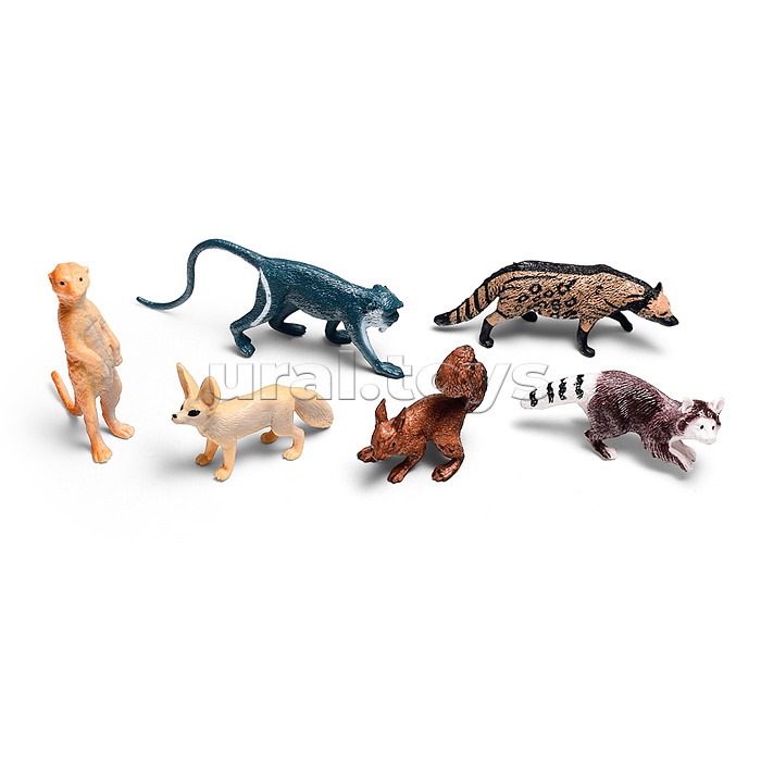 Набор животных "Лесные жители" в пакете