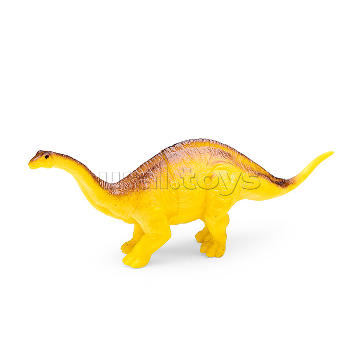 Игрушка пластизоль "Динозавры" 4 шт./пакет, хеддер Рассказы о животных