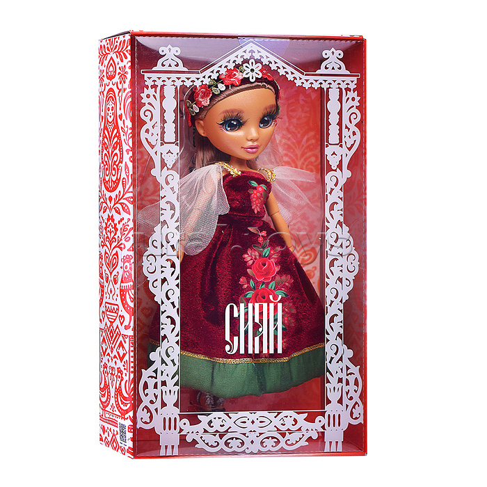 Модная кукла коллекция Glam Core, Варвара 2 Славянский стиль, 27см
