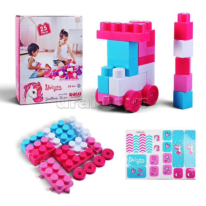 Конструктор "Unicorn Mega blocks" 25 деталей