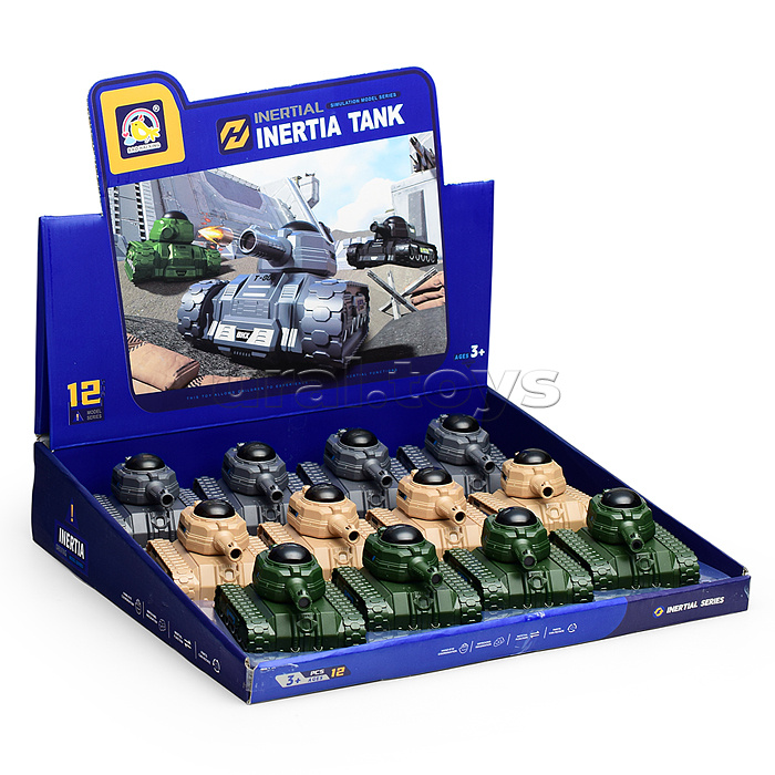 Машина "Танк" в коробке