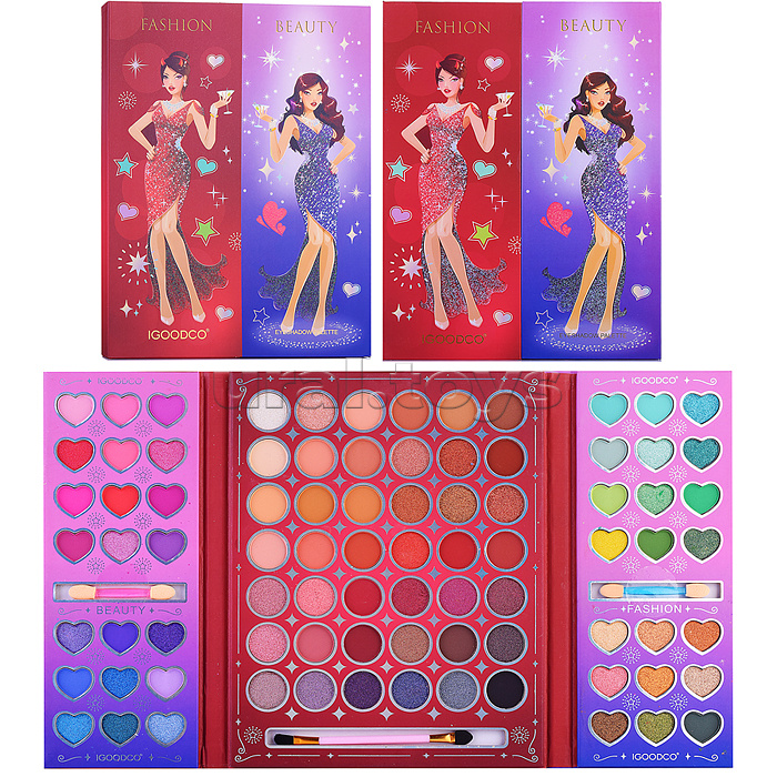 Косметика детская "Показ красоты" (палетка теней)
