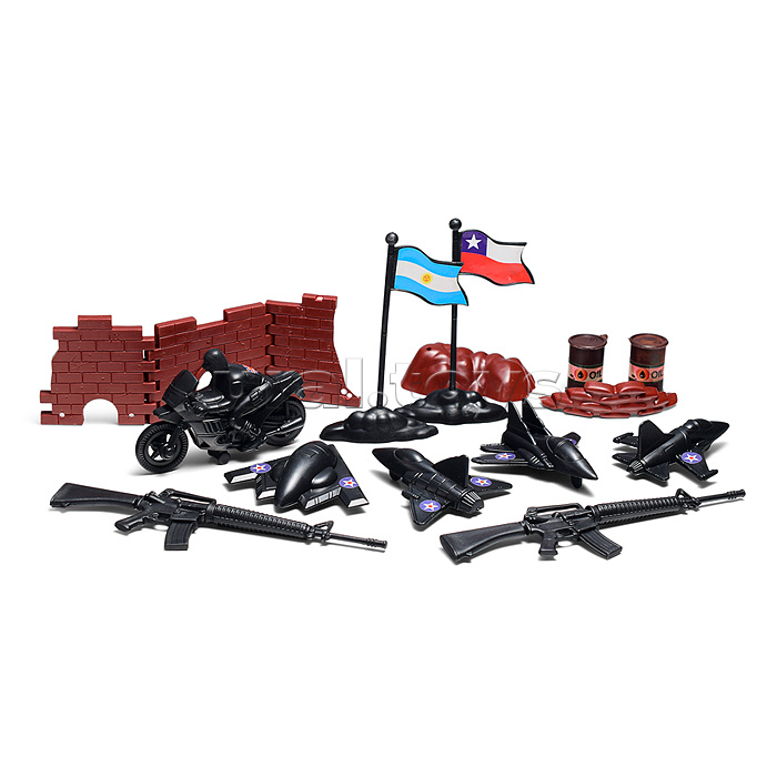 Набор солдатиков "Военные действия" пакете