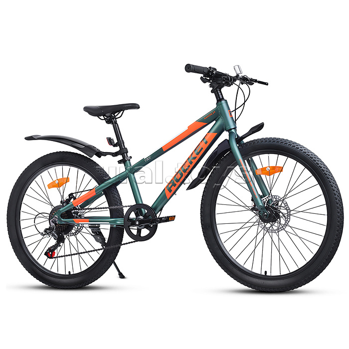 Велосипед 24" Rocket Ranon 24, цвет хаки, размер 11"