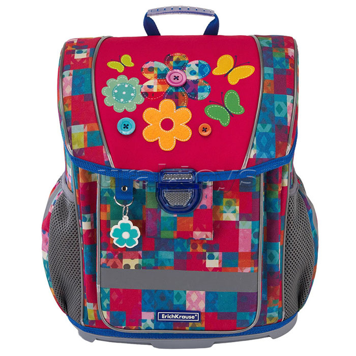 Ранец с пластиковым дном ErgoLine® 16L Patchwork