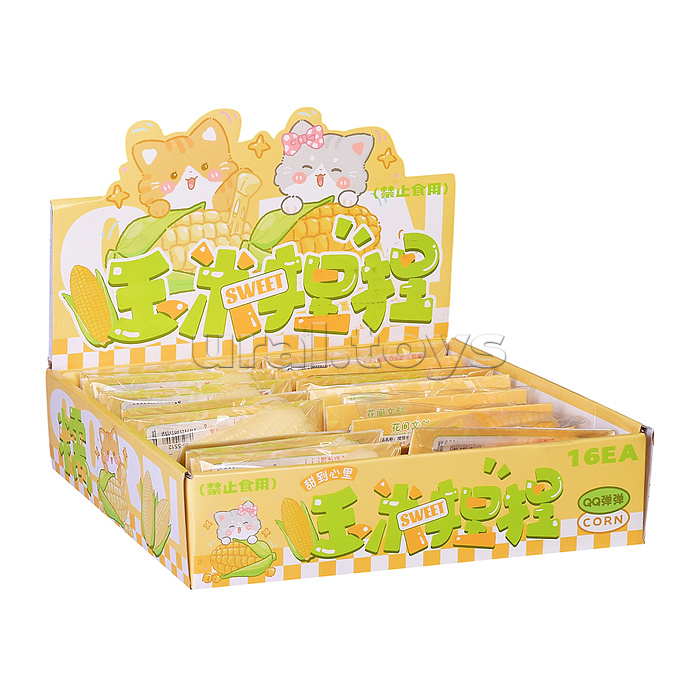Игрушка -антистресс "Кукуруза" в пакете
