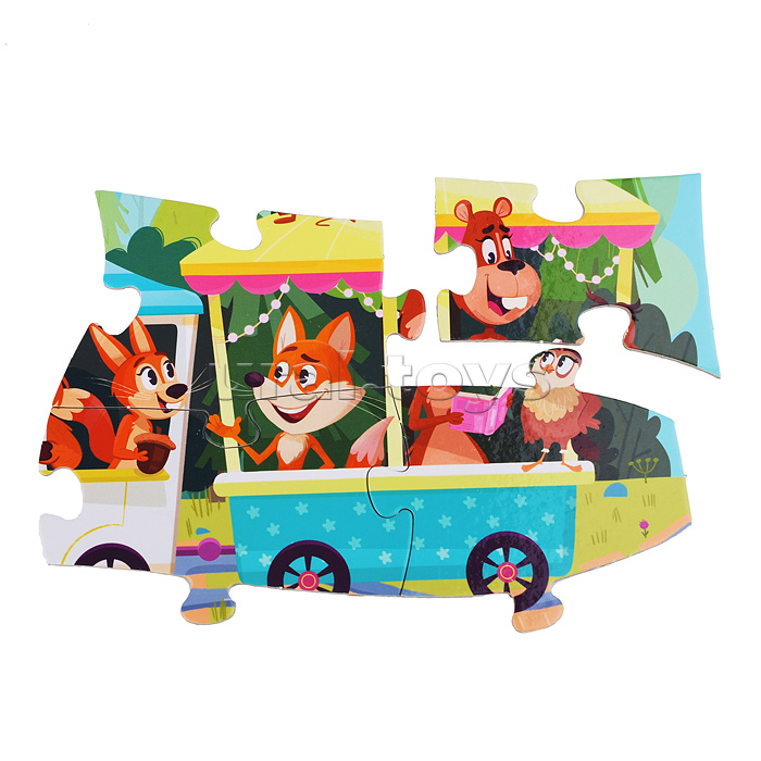 Подарок для малышей. Сундучок игр и развлечений для девочки. 6в1