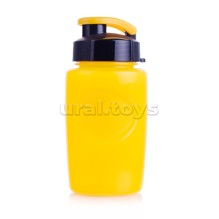 Бутылка для воды и других напитков 350 мл. "HEALTH and FITNESS" anatomic, ассорти, с ситом