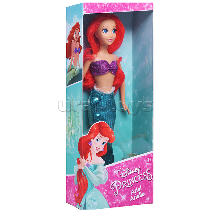 Кукла 29 см Ариэль (руки и ноги сгибаются, реал. рес,) в коробке