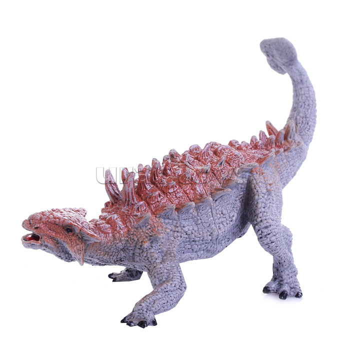 Фигурка динозавр "Анкилозавр" оранжевый с аксессуаром
