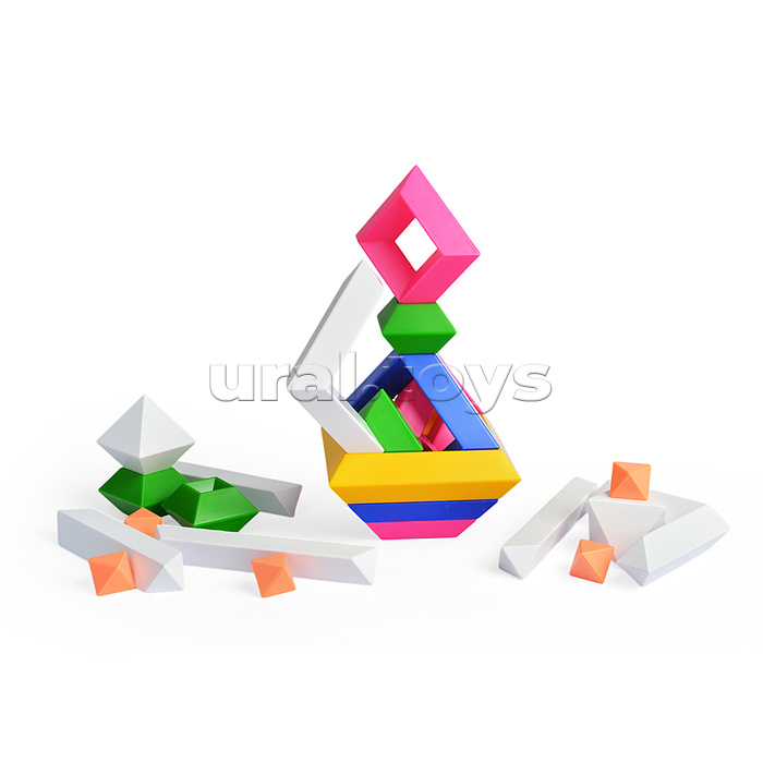 Развивающий конструктор. Пирамида тип 3