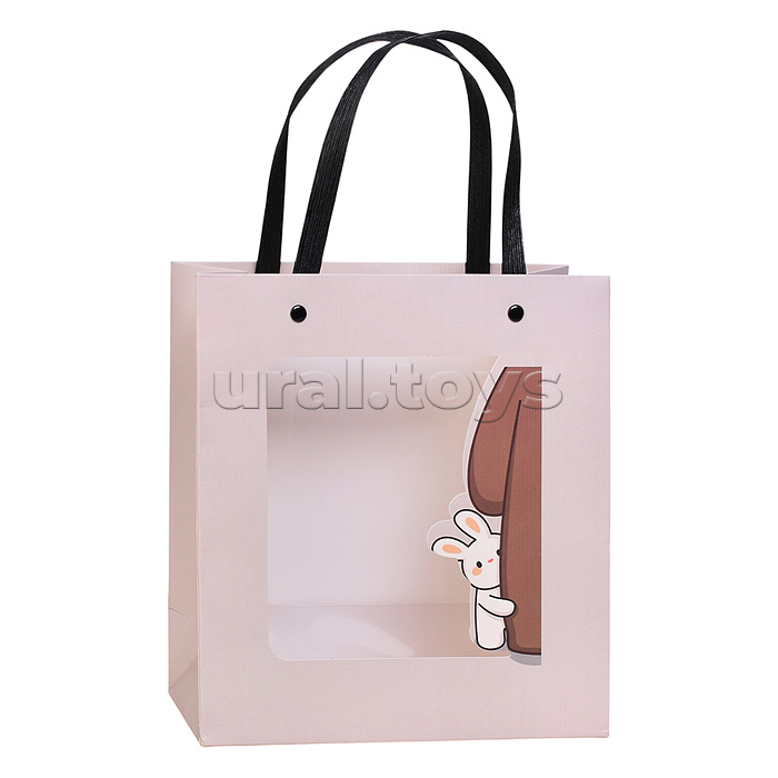 Пакет подарочный "Детская радость" 20.5*9.5*22.5 см.