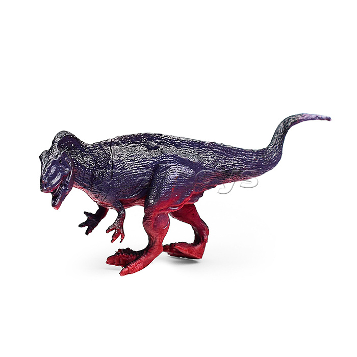 Игрушка пластизоль "Динозавры" 4 шт./пакет, хеддер Рассказы о животных