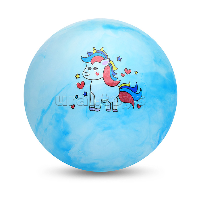 Мяч детский надувной "Единорог" 60гр.