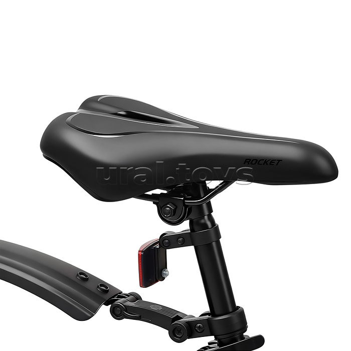 Велосипед 20" Rocket Crux, цвет черный, размер 11"