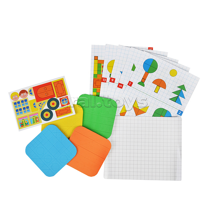 Магнитная мозаика "В деревне"