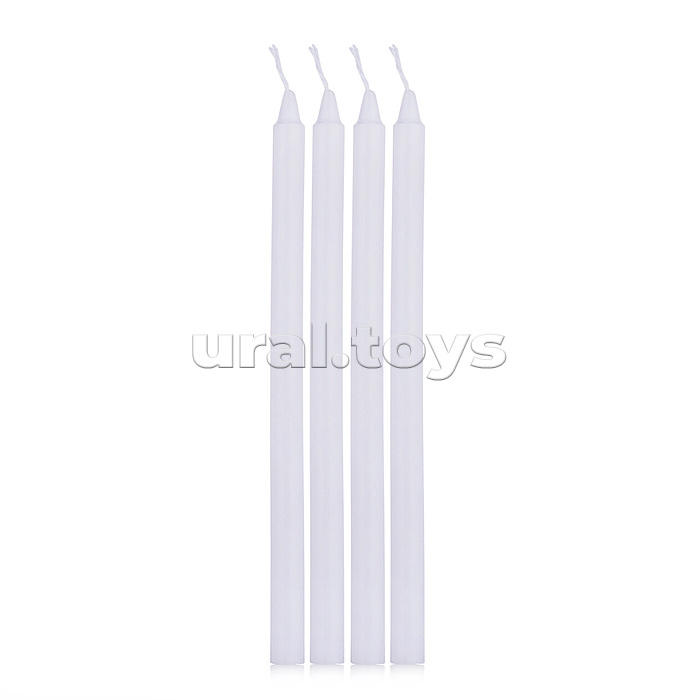 Набор свечей восковых (4шт х 1,22*20см)