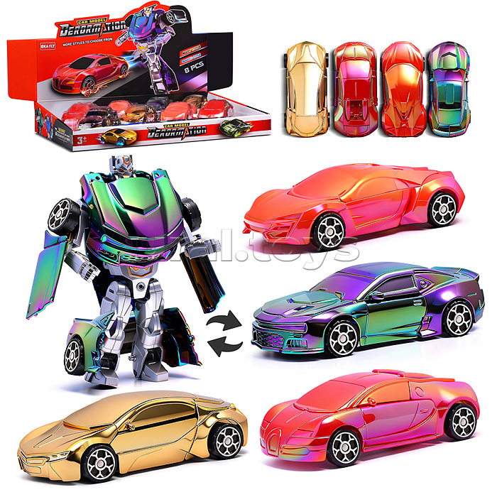 Машина-Робот "РобоМобил" в коробке