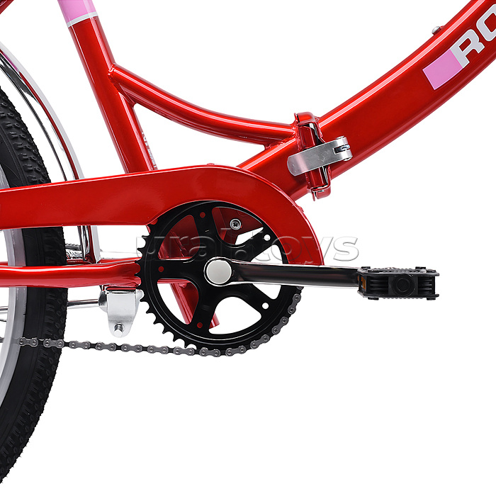 Велосипед 26" Rocket City Fold 26, цвет бордовый, размер 19"