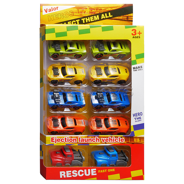 Набор машин "Железная армада" в коробке